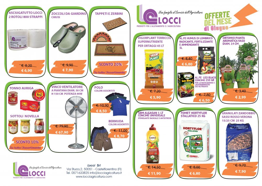 a giugno nuove promozioni e offerte